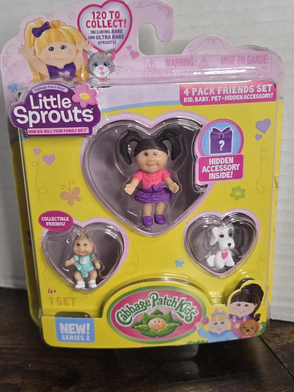 Cabbage Patch Kids Little Sprouts Series 2 4-Pack Friends Set - New Box Damage